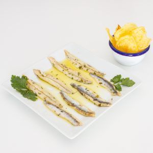 Boquerones en vinagre.